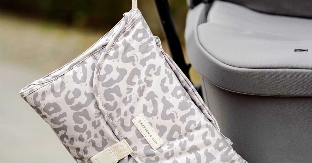 kapten & son wickelunterlage am kinderwagen